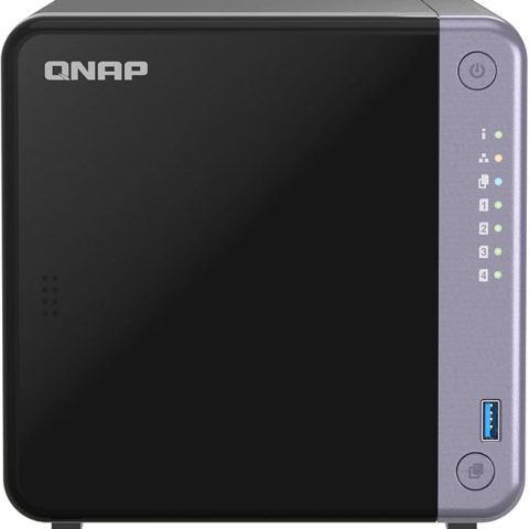QNAP TS-432X-4G 4 Bay 10GbE Desktop NAS with ARM Alpine AL524 Quad-core Processor and 4 GB DDR4 RAM - Zapcart Technology Qatar