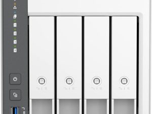 QNAP TS-433-4G 4 Bay Affordable Desktop NAS with ARM Cortex-A55 Quad-core Processor and 4 GB DDR4 RAM (Diskless) - Zapcart Technology Qatar