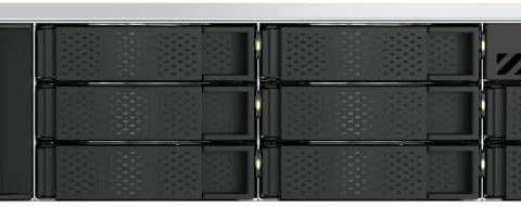 QNAP TS-855eU-8G 8 Bay High-Speed 2U Short-Depth rackmount NAS with Dual-2.5GbE, Intel Atom CPU, 8GB DDR4 Memory and 8-core Computing Power for Optimized virtualization - Zapcart Technology Qatar