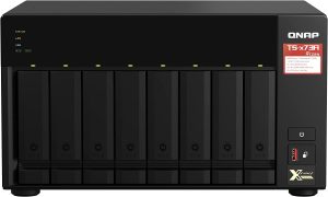 Qnap TS-873A-8G 8-Bay NAS (Quad-core AMD Ryzen V1000 series V1500B, 8GB DDR4 RAM) ADD ON TOSHIBA N300 - Zapcart Technology Qatar