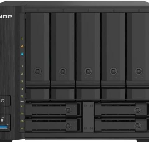 Qnap TS-932PX-4G 9 Bay NAS with 10GbE SFP+ and 2.5GbE for Smoother File Application - Zapcart Technology Qatar