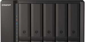 QNAP TS-h973AX-8G 9-Bay AMD Ryzen™ Quad-core Desktop NAS Enhance business productivity using the quad-core 9-bay QuTS hero NAS that supports U.2 NVMe SSD and 10GbE/2.5GbE connectivity - Zapcart Technology Qatar