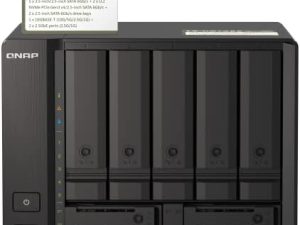 QNAP TS-h973AX-8G 9-Bay AMD Ryzen™ Quad-core Desktop NAS Enhance business productivity using the quad-core 9-bay QuTS hero NAS that supports U.2 NVMe SSD and 10GbE/2.5GbE connectivity - Zapcart Technology Qatar