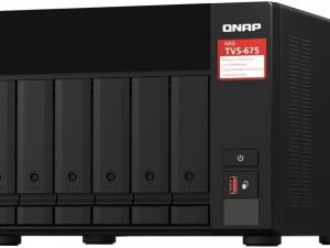 QNAP TVS-675-8G 6 Bay High-Speed Desktop NAS - Zapcart Technology Qatar