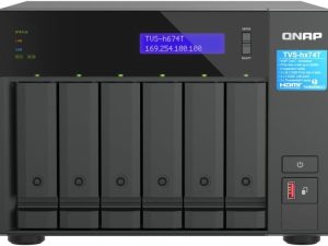 Qnap [TVS-h674T-i5-32G/TVS-h874T-i7-32G] 6 Bay Intel® Core i5 / i7 Thunderbolt 4 NAS - Zapcart Technology Qatar