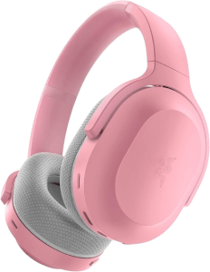 Razer Barracuda Wireless Gaming & Mobile Headset (PC, Playstation, Switch, Android, iOS): 2.4GHz Wireless + Bluetooth - Integrated Noise-Cancelling Mic - 50mm Drivers - 40 Hr Battery - Quartz Pink - Zapcart Technology Qatar