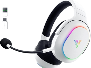 Razer Barracuda X Chroma Wireless Gaming Headset: 2.4GHz Wireless & Bluetooth Lightweight - Chroma RGB (White) - Zapcart Technology Qatar