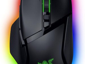 Razer Basilisk V3 Pro 35K Wireless Gaming Mouse: HyperScroll Tilt Wheel - 35K DPI Optical Sensor Gen 2-13 Customizable Controls - Chroma RGB - Optical Switches Gen 3 - Up to 140 Hr Battery - Zapcart Technology Qatar