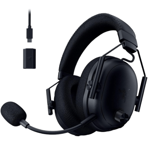 Razer BlackShark V3 Pro (HS Wireless/BT/USB C Wired/3.5mm, Triforce Bio-Cellulose 50mm Drivers Gen-2, Hybrid ANC, Detach. HyperClear Mic) - Zapcart Technology Qatar
