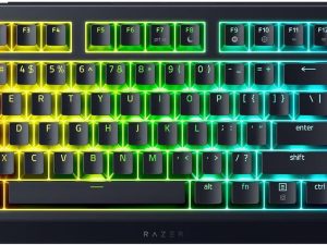Razer BlackWidow V4 TKL HyperSpeed - Orange Switch (HS WLS/BT, Hot-Swappable, Multi-Function Roller + 3 Ctrl Buttons, Up to 980hrs batt life) - Zapcart Technology Qatar