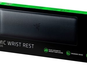 Razer Ergonomic Wrist Rest - Mini Sized (Plush leatherette Memory Foam Cushion, Anti-slip Rubber Feet) - Zapcart Technology Qatar