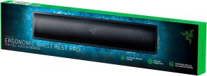 Razer Ergonomic Wrist Rest Pro - Full Sized (Cooling gel-infused Memory Foam Cushion, Anti-slip Rubber Feet) - Zapcart Technology Qatar