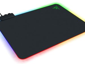 Razer Firefly V2 RGB Gaming Mouse Pad (19 Chroma Lighting Zones, Built-in Cable Catch, Optimized Surface Coating, Anti-slip Base) - Zapcart Technology Qatar