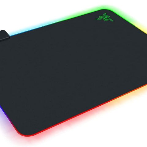 Razer Firefly V2 RGB Gaming Mouse Pad (19 Chroma Lighting Zones, Built-in Cable Catch, Optimized Surface Coating, Anti-slip Base) - Zapcart Technology Qatar