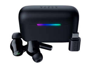 Razer Hammerhead V3 HyperSpeed (11mm Drivers, Razer Hyperspeed + BT 6.0, 40h Battery, Hybrid ANC, IPX4, THX Audio, Touch Controls, LED) - Zapcart Technology Qatar