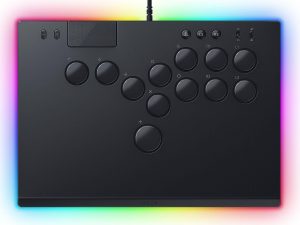 Razer Kitsune All-Button Arcade Controller (Precise Quad Movement Btn Layout, Low Pro.Linear Opt Swtch, Cable Security Clasp & Tour.Lock Swtch) - Zapcart Technology Qatar