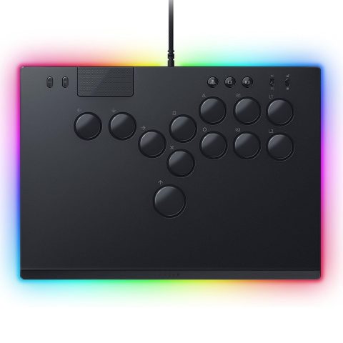 Razer Kitsune All-Button Arcade Controller (Precise Quad Movement Btn Layout, Low Pro.Linear Opt Swtch, Cable Security Clasp & Tour.Lock Swtch) - Zapcart Technology Qatar