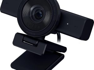 Razer Kiyo V2 (4K AI Webcam, Auto Framing, HDR, Ultra-wide Angle Lens, Built-In Mic, Integrated Privacy Shutter) - Zapcart Technology Qatar