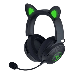 Razer Kraken Kitty V2 BT (Kitty Ears & Earcups, BT 5.2 w/Gaming Mode, 325g LightWeight, Up to 40 hrs Batt Life) - Zapcart Technology Qatar
