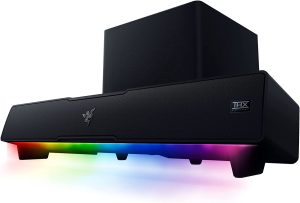 Razer Leviathan V2 Soundbar (Multi-driver Soundbar & Subwoofer, THX Spatial Audio, Bluetooth 5.2/USB Audio, Chroma RGB) - Zapcart Technology Qatar