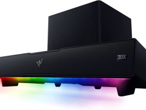 Razer Leviathan V2 Soundbar (Multi-driver Soundbar & Subwoofer, THX Spatial Audio, Bluetooth 5.2/USB Audio, Chroma RGB) - Zapcart Technology Qatar