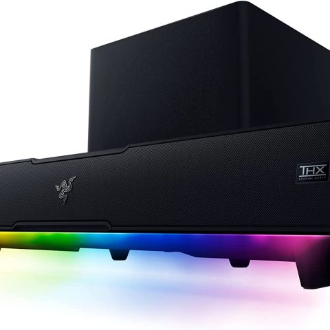 Razer Leviathan V2 Soundbar (Multi-driver Soundbar & Subwoofer, THX Spatial Audio, Bluetooth 5.2/USB Audio, Chroma RGB) - Zapcart Technology Qatar