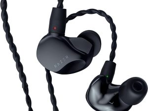 Razer Moray in-Ear Monitor for Streaming (Hybrid Dual-driver Acoustic Design, Ergonomic Low-profile Shape, Superior Passive Noise Isolation, THX Certified Sound) - Zapcart Technology Qatar