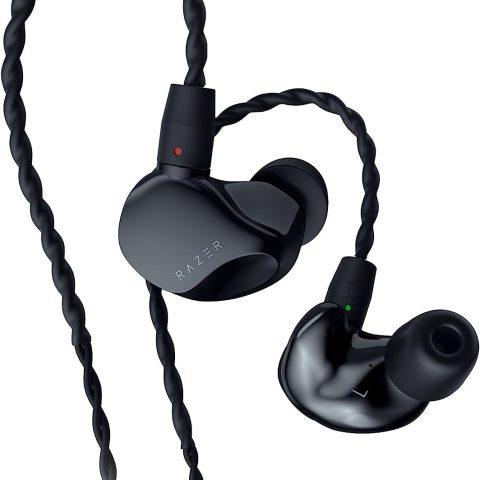 Razer Moray in-Ear Monitor for Streaming (Hybrid Dual-driver Acoustic Design, Ergonomic Low-profile Shape, Superior Passive Noise Isolation, THX Certified Sound) - Zapcart Technology Qatar