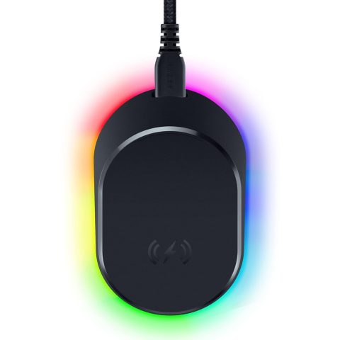 Razer Mouse Dock Pro with Wireless Charging Puck: Magnetic Wireless Charging - Zapcart Technology Qatar
