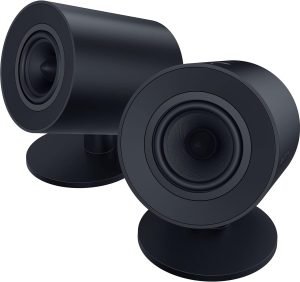 Razer Nommo V2 X Full-Range 2.0 PC Gaming Speakers (Two 3” Full-Range Drivers, THX Spatial Audio, Max Sound Pressure Level of 96 dB) - Zapcart Technology Qatar
