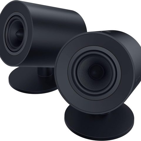 Razer Nommo V2 X Full-Range 2.0 PC Gaming Speakers (Two 3” Full-Range Drivers, THX Spatial Audio, Max Sound Pressure Level of 96 dB) - Zapcart Technology Qatar