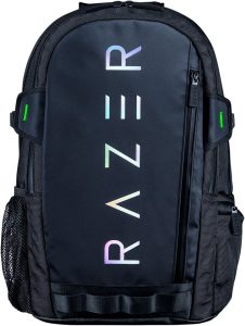 Razer Rogue 16" Backpack V3 - Chromatic (Tear & Water Resist.Exterior, Silicone zipper pulls and waterproof zipper tape) - Zapcart Technology Qatar