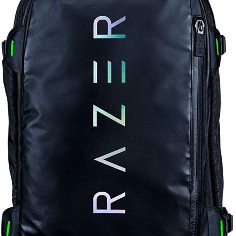 Razer Rogue 17" Backpack V3 - Chromatic (Tear & Water Resist.Exterior w/Rain Cover, Sil zipper pulls and waterp. zipper tape) - Zapcart Technology Qatar