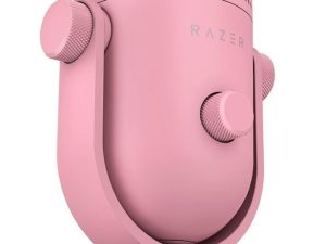 RAZER Seiren V3 Chroma RGB USB Microphone: Stream & Game Reactive Lighting - Quartz Pink - Zapcart Technology Qatar