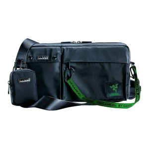 Razer Xanthus Crossbody Bag (Fits most handhelds & mobile controllers, Water-repellent, Detachable mini pouch) - Zapcart Technology Qatar