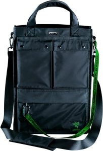 Razer Xanthus Tote Bag (Water-repellent finish, Two-way carry w/detachable shoulder strap, 3 external utility pockets) - Zapcart Technology Qatar