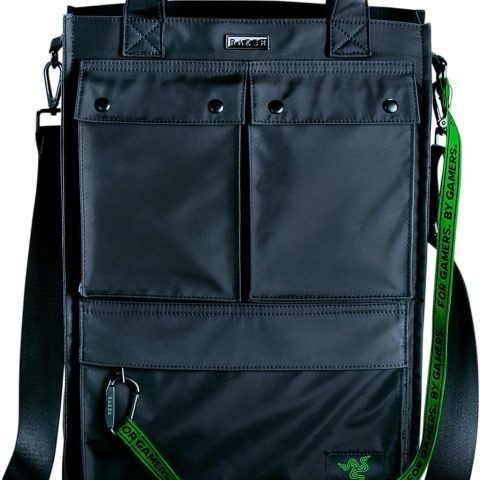 Razer Xanthus Tote Bag (Water-repellent finish, Two-way carry w/detachable shoulder strap, 3 external utility pockets) - Zapcart Technology Qatar