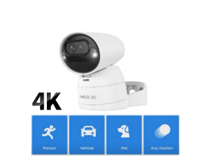 Reolink Argus Track 4K Dual-Lens WiFi Solar/Battery Camera with Auto Zoom Tracking - Zapcart Technology Qatar