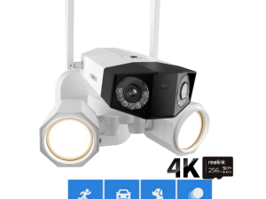 Reolink Duo Floodlight WiFi - 4K 180° Panoramic WiFi Camera with Floodlights - Zapcart Technology Qatar