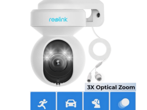 Reolink E1 Outdoor Smart 5MP PTZ WiFi Camera with Motion Spotlights -5MP Super HD @ 25FPS Max - Zapcart Technology Qatar