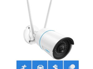 Reolink RLC-510WA Plug-in Outdoor WiFi Security Camera, 5MP HD Dual Band Wired Wi-Fi Camera for Home Security-2.4/5 Ghz, Smart Detection, Motion Detection, Night Vision, IP67 Waterproof - Zapcart Technology Qatar