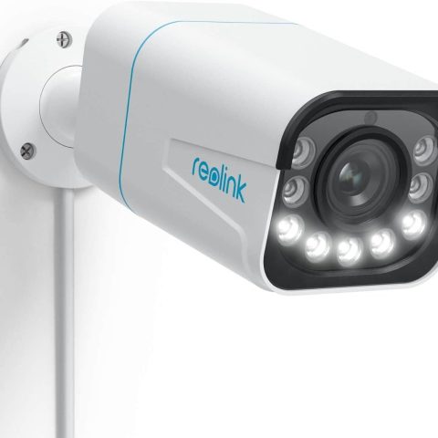 Reolink RLC-811A/P430 PoE IP Security Camera 4K - 123° FoV, 5X Optical Zoom for Outdoor Usage, 2.7mm Lens with Color Night Vision, Human/Vehicle/Pet Smart Detection, 2 Way Talk, Up to 256GB microSD Card - Zapcart Technology Qatar