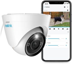Reolink RLC-833A/P434 4K PoE Security IP Camera, Turret Camera Outdoor with 3X Optical Zoom, 2.8mm-8mm Lens, 110 Degree Wide View, 100ft Color Night Vision, 2 Way Talk, Human/Vehicle/Pet Detection - Zapcart Technology Qatar