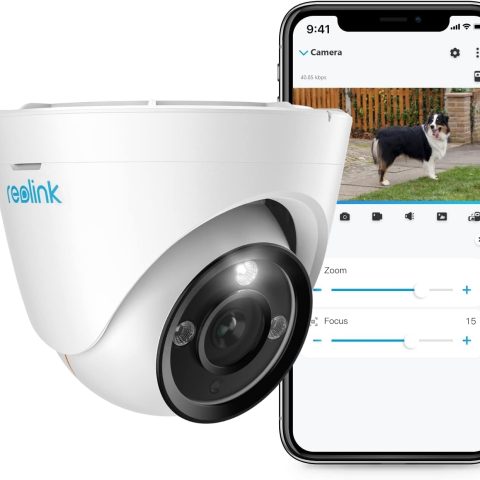 Reolink RLC-833A/P434 4K PoE Security IP Camera, Turret Camera Outdoor with 3X Optical Zoom, 2.8mm-8mm Lens, 110 Degree Wide View, 100ft Color Night Vision, 2 Way Talk, Human/Vehicle/Pet Detection - Zapcart Technology Qatar