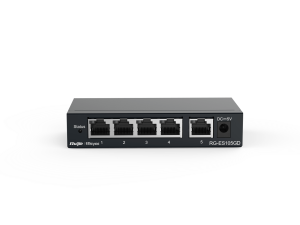 REYEE RG-ES105GD, 5-port 10/100/1000Mbps Unmanaged Non-PoE Switch - Zapcart Technology Qatar