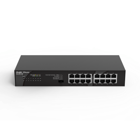 REYEE RG-ES116G, 16-port 10/100/1000Mbps Unmanaged Non-PoE Switch - Zapcart Technology Qatar