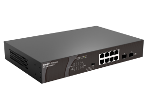 RG-ES110GDS-P, 10-port 10/100/1000Mbps Unmanaged PoE Switch - Zapcart Technology Qatar