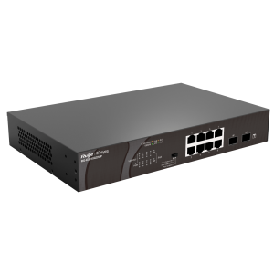 RG-ES110GDS-P, 10-port 10/100/1000Mbps Unmanaged PoE Switch - Zapcart Technology Qatar