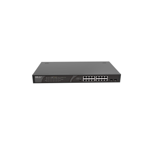 RG-ES118GS-P, 18-port 10/100/1000Mbps Unmanaged PoE Switch - Zapcart Technology Qatar