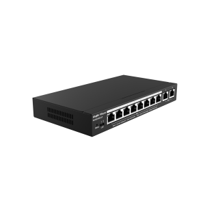 RG-ES210GC-LP, 10-Port Gigabit Smart Cloud Managed PoE Switch - Zapcart Technology Qatar